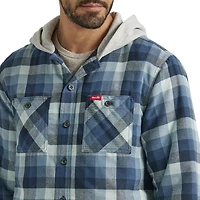 Veste de Chemise à Capuchin Poids Lourd Hommes Wrangler