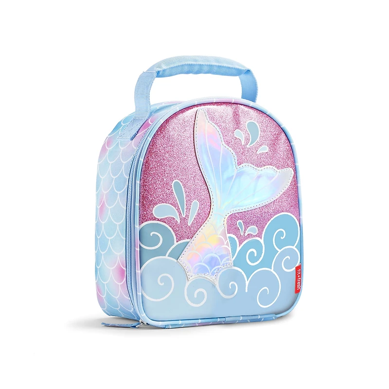 Faites sensation à l'heure du déjeuner avec le sac à déjeuner Mermaid Magic Kids de Fit + Fresh !
