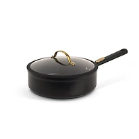 Thyme & Table 32-Piece Aluminum Cookware Set - Black