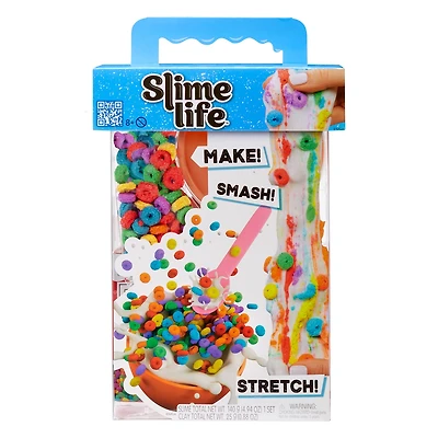 Slime Life Bowl of Fruity Cereal DIY Slime Kit, Fruity Cereal Slime