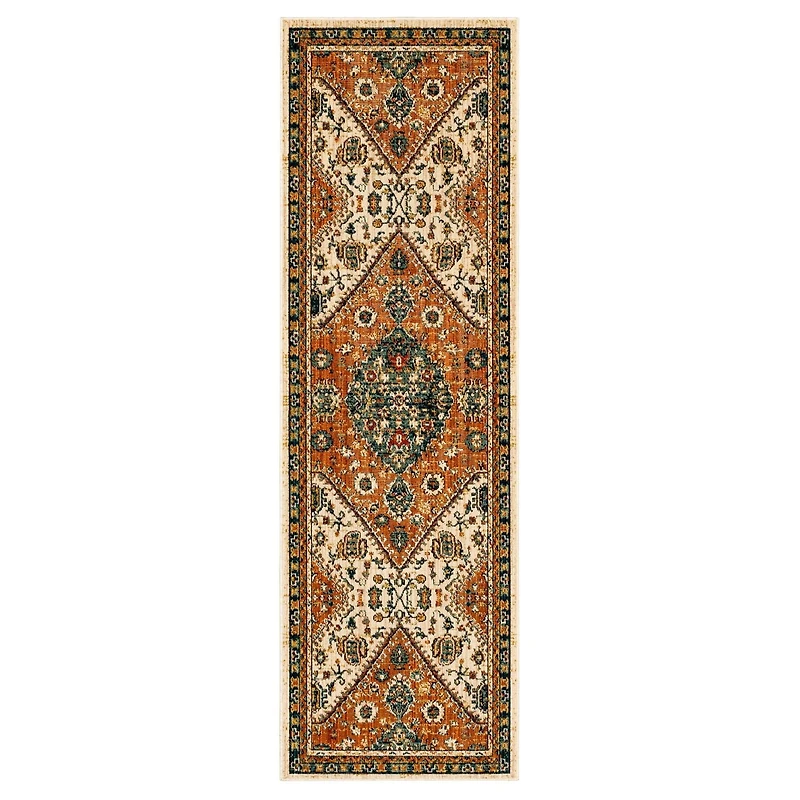 Mohawk Home Coleman Spice Polyester Area Rug