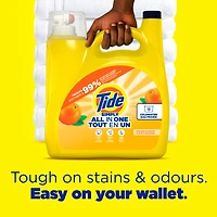 Tide Simply All-In-One Liquid Laundry Detergent, Orange Blossom Scent, 70 Loads, 2.72 L