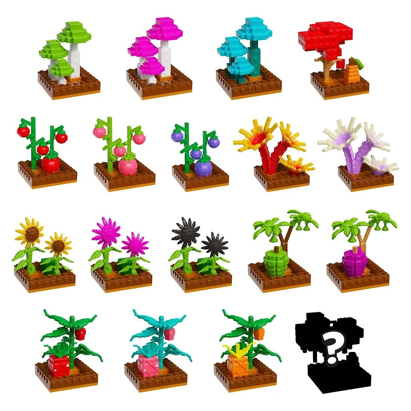 Cultivez un jardin - Sac surprise Mystery Buildable Pocket Crops de Phat Mojo.