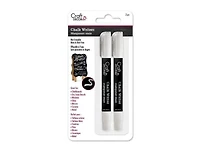 Craft Decor 2 Piece White Chalk Writer, 2 Piece Chalk Writer