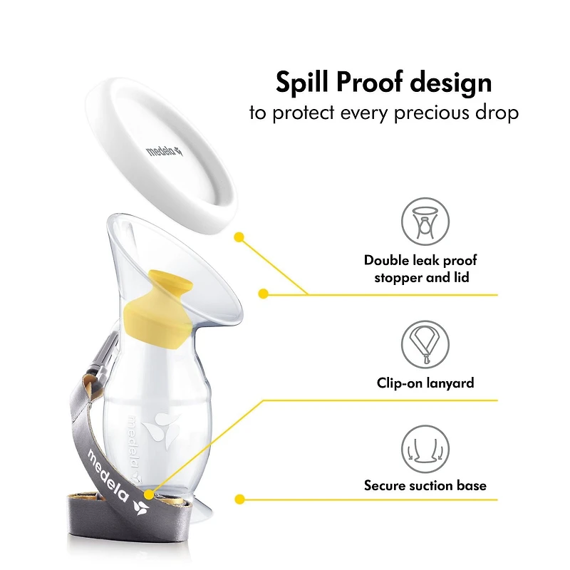 Recueil lait en silicone Medela Recueil lait