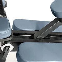 Master Massage the Most Advanced Ergonomically Designed Gymlane Portable Massage Chair in Royal Blue