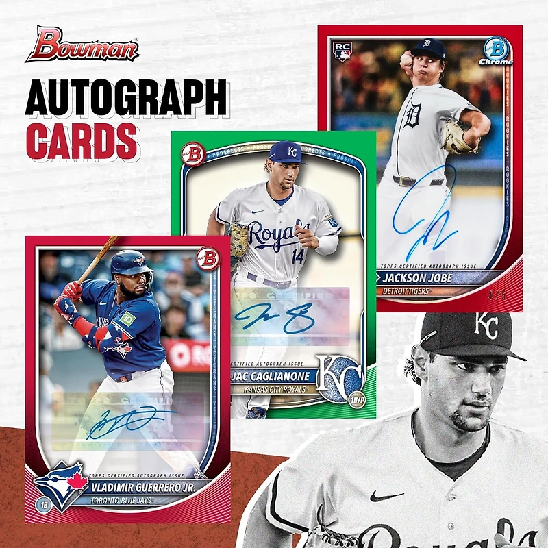 PAQUET BOWMAN BASEBALL TOPPS 25