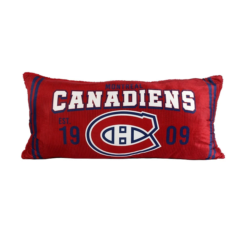 NHL Montreal Canadiens Body Pillow, 18" x 36"