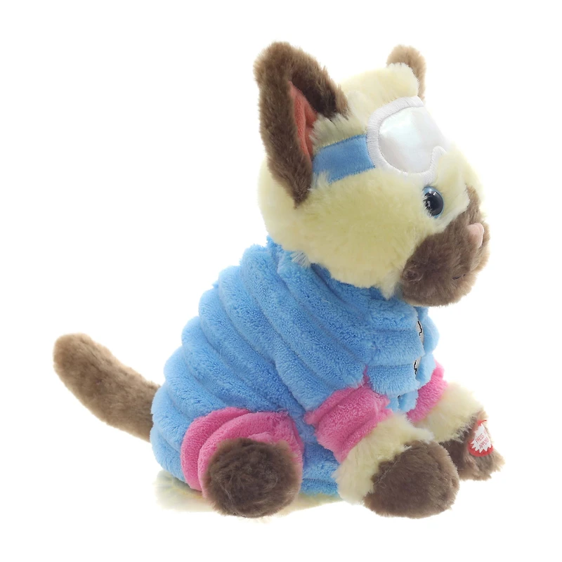 ANIMATED SKI CAT