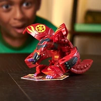 Bakugan Legends Deka, Dragonoid X Tretorous, Jumbo Collectible Transforming Action Figure and Trading Card, Kids Toys for Boys, Ages 6 and Up