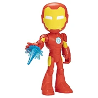 Marvel Spidey Spidey et ses Amis Extraordinaires, figurine de super-héros format géant Iron Man pour enfants, dès 3 ans