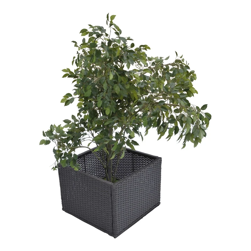 Canadian Spa Co. Jardinière Droite - Mobilier Entourant pour Spa Carré
