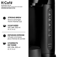 Cafetière Keurig K-Café Essentials avec mousseur à lait