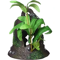 Cloche naufragée avec plantes Penn Plax