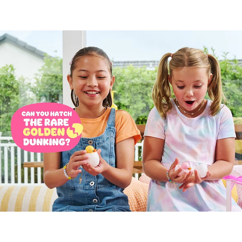 Pets Alive Mommy Duck & Baby Surprise by ZURU Nurturing Play Surprise Hatching Interactive Girls' Toy