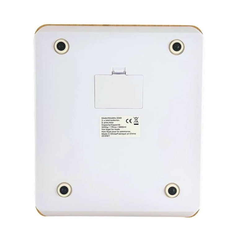 AccuChef Bamboo Kitchen Scale