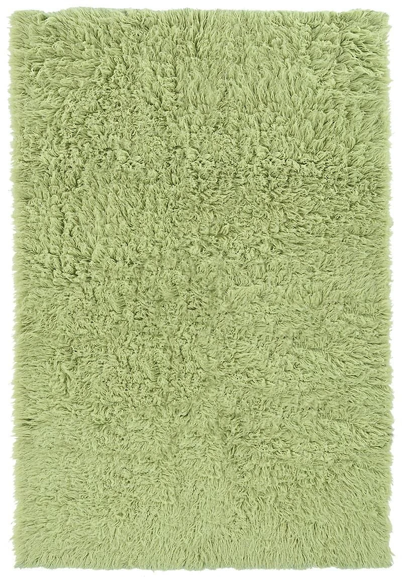 Tapis Nouveau Flokati 1400 gr de 5' x 8', Vert Citron