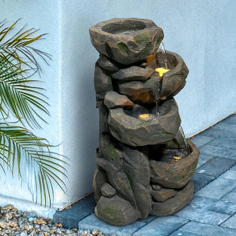 Angelo Décor Terraced Falls Fountain