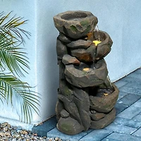 Angelo Décor Terraced Falls Fountain