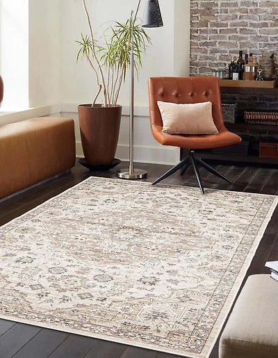 ECARPET Arden Traditional Area Rug for Living Room, Bedroom, Dining Room, Entrance