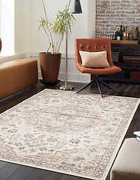ECARPET Arden Traditional Area Rug for Living Room, Bedroom, Dining Room, Entrance