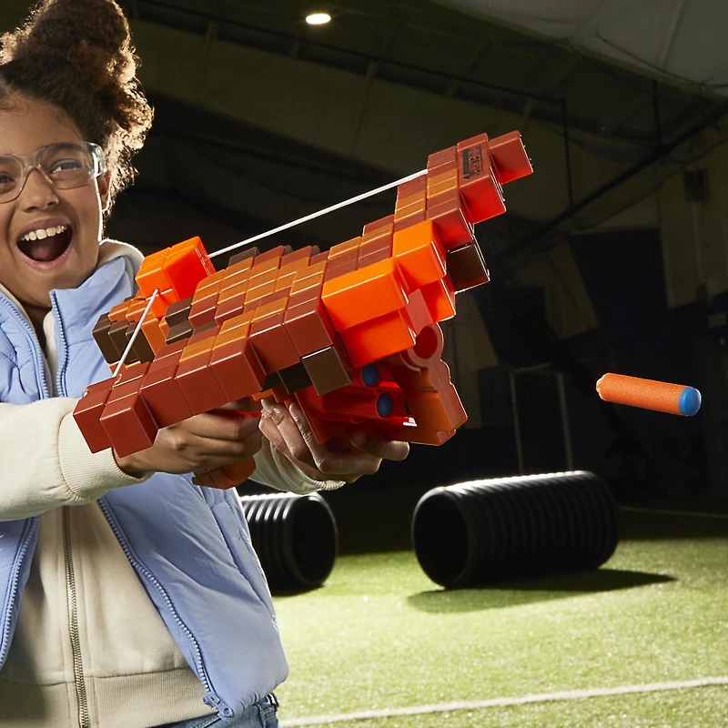Nerf Minecraft, blaster à fléchettes Pillager's Crossbow À partir de 8 ans