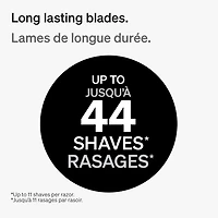 4 rasoirs jetables à 3 lames pour hommes Schick Xtreme3 pour peau sensible 4ct