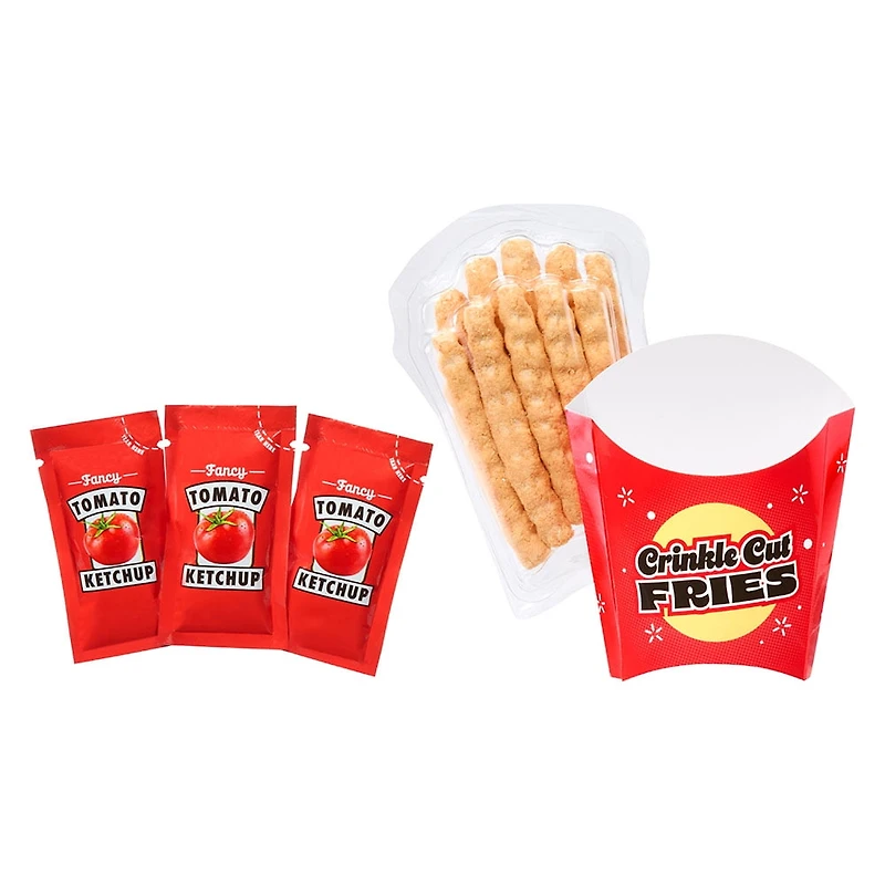 Nécessaire de gelée pour confection de frites Slime Life - ingrédients à déballer pour créer, écraser et étirer votre gelée alimentaire, âge 8 ans et +