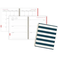 Mead® Large Weekly/Monthly Simplicity Stripe CYO Planner, Planner