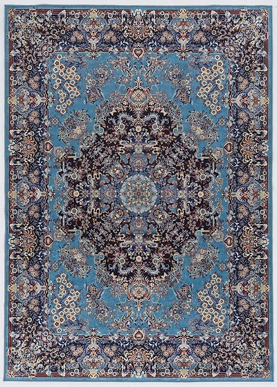 Emerald Charlotte Ivory & Raspberry 5' x 7' Area Rug