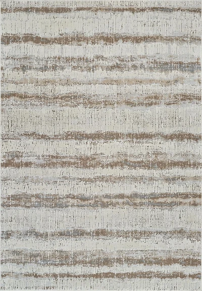 Rug Branch Nomad Abstract Indoor Area Rug, Beige Brown, Modern - Living Room, Bedroom, Dining Room