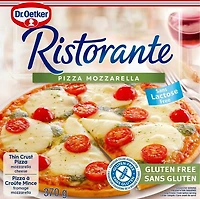 Dr. Oetker Ristorante Gluten & Lactose Free Mozzarella Pizza, 370 g