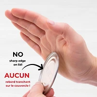 Starfrit Ouvre-boîte Mightican avec poignée confort, Sauge H-STARFRIT MIGHTICAN SAUGE