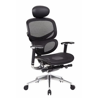 Nicer Furniture Synchro Mechanism Control And Headset Adjustable Office Chair