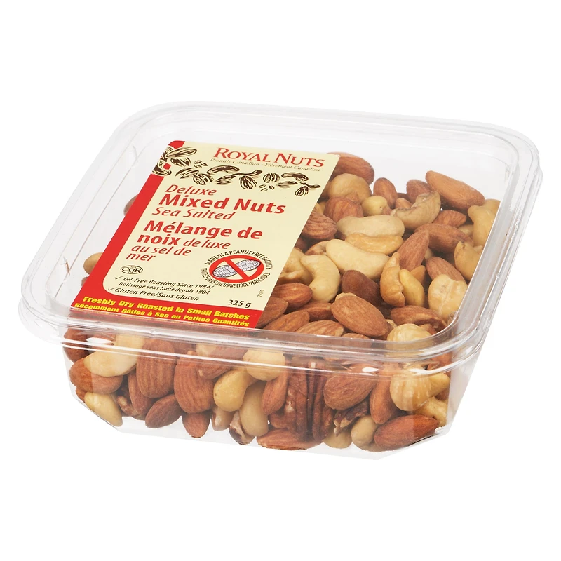 Royal Nuts Mélanger Les Noix Salées de Mer 325G