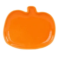 Way to Celebrate Halloween Icon Ceramic Décor Dish, Pumpkin