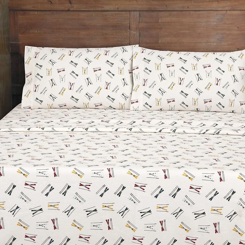 Holiday Flannel Sheet Set