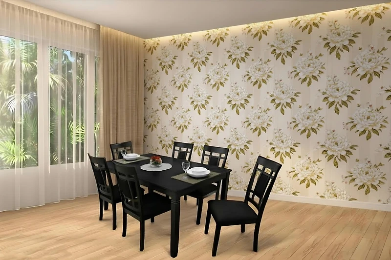K-Living 7-Piece Dining Set in Grey