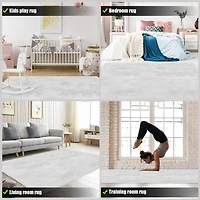 Rug Branch Super Soft Collection Modern Plain Area Rug