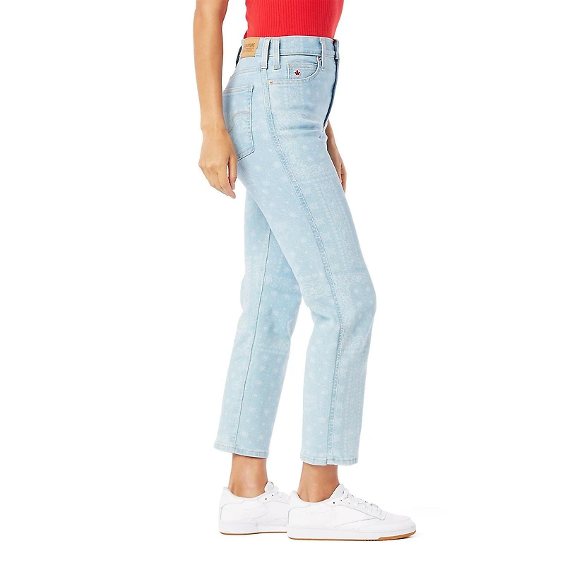 Canadiana X Signature by Levi Strauss & Co.MC Jean droit taille haute d'époque pour femme