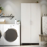 Systembuild Camberly 36 pouces Armoire de rangement utilitaire, gris graphite