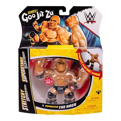 Heroes Of Goo Jit Zu WWE Stretchy Superstars, The Rock