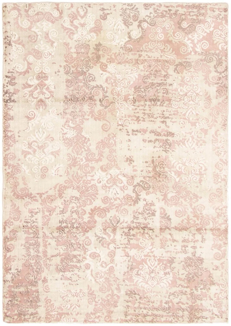 ECARPETGALLERY Tapis Métier Main pour Salon, Salle à Manger et Chambre à Coucher Style décontracté Collection Galleria 5'2" x 7'5" en Jaune