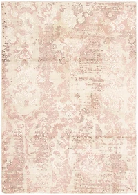 ECARPETGALLERY Tapis Métier Main pour Salon, Salle à Manger et Chambre à Coucher Style décontracté Collection Galleria 5'2" x 7'5" en Jaune