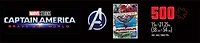 Buffalo Games Marvel - Captain America : Nouveau Monde Audacieux Puzzle à Encastrement de 500 Pièces pour Adultes de 14 Ans et Plus