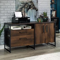 Sauder Briarbrook Credenza, Barrel Oak, 430265