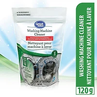 Great Value Washing Machine Cleaner HE, 3 x 40 g