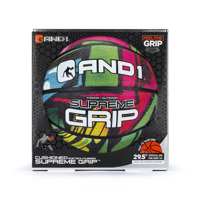 AND1 Supreme Grip Graffiti (Pink / Green)