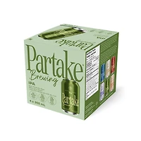 Partake - IPA, 4 x 355 mL Cans, Craft Non-Alcoholic Beer