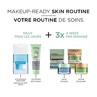 L'Oréal Paris Pure-Clay Masque nettoyant avec 3 Argiles Minérales + de L'Extrait D'Algue Marine pour Peau Sensible, 50 ml